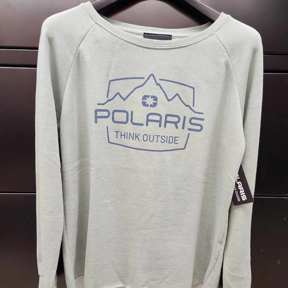 Polaris Women's Adventure Crew Sweatshirt, Green